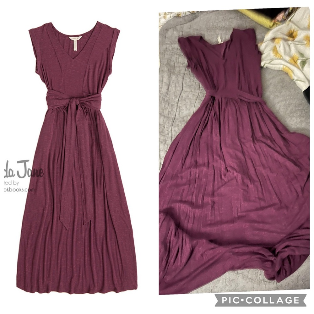 Matilda Jane Plum Maxi Dress Size XL